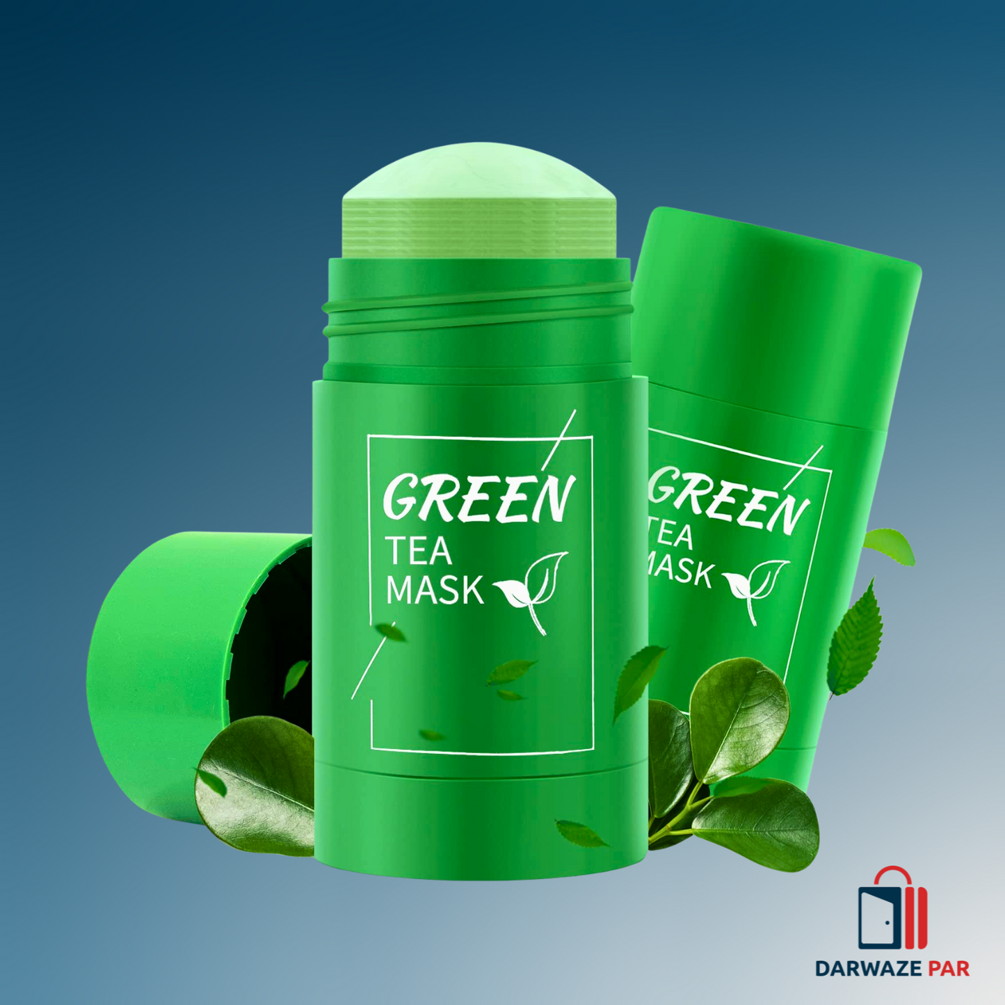 Green Tea Mask Stick – Deep Cleansing Blackhead Remover, Oil Control & Pore Minimizer for Clear Skin