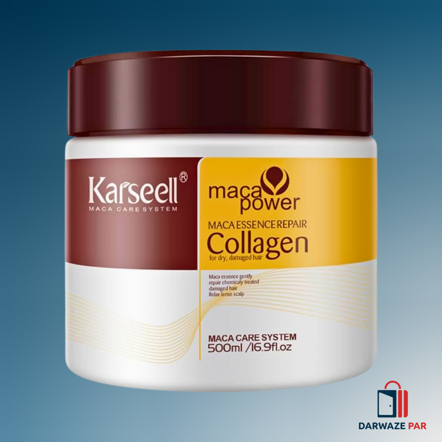 Karseell Collagen Deep Repair Conditioning Hair Mask – Intensive Hydration & Damage Repair for Dry, Frizzy, and Damaged Hair