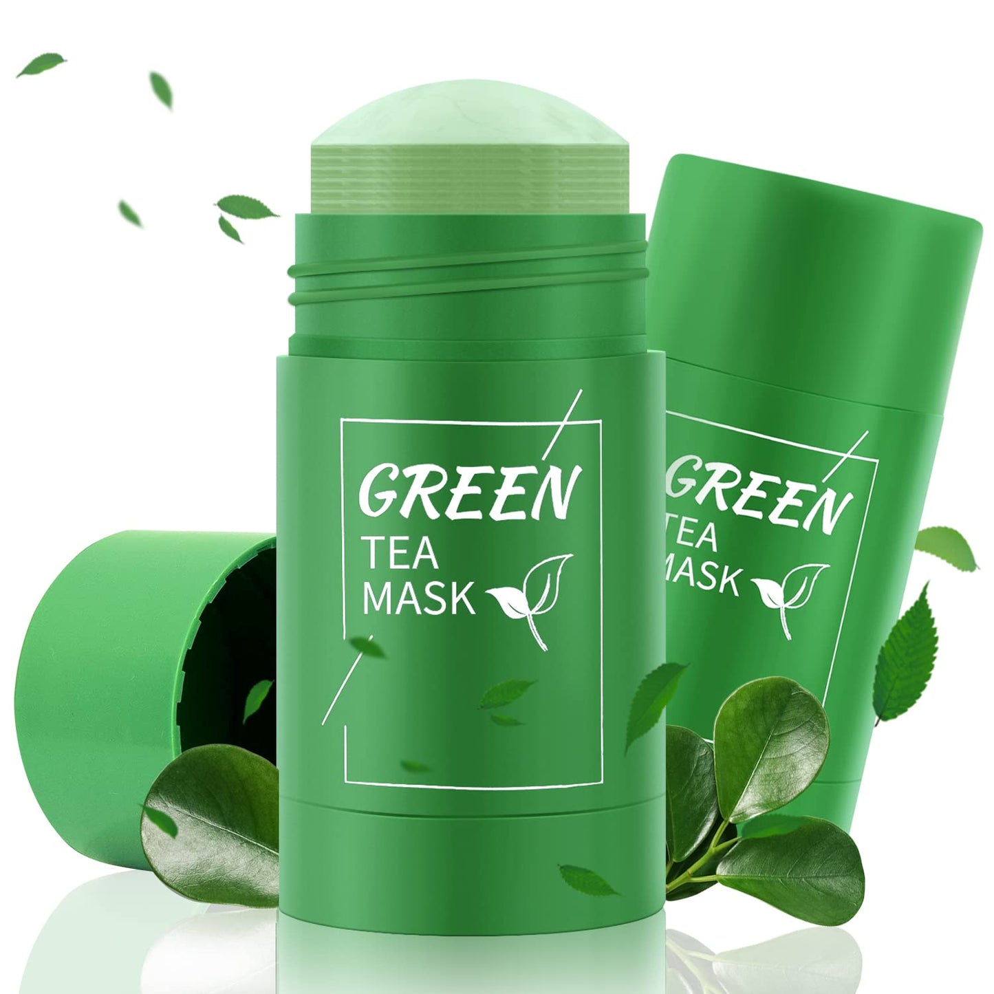 Green Tea Mask Stick – Deep Cleansing Blackhead Remover, Oil Control & Pore Minimizer for Clear Skin
