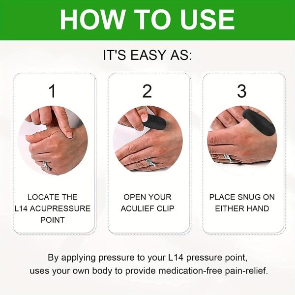Magnetic Acupressure Therapy Clip – Pain Relief & Blood Circulation Booster