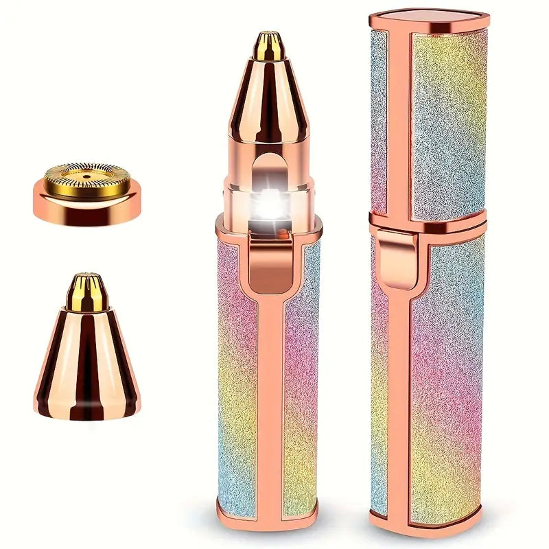 Flawless Facial Hair Remover - Perfect for Sensitive Skin | (2in1) Painless & Rechargeable