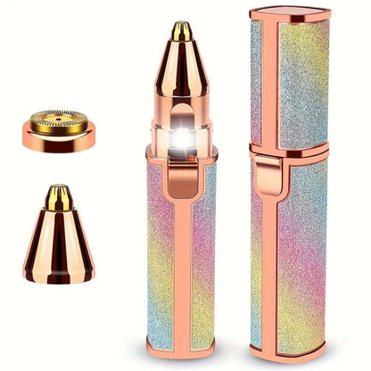 Flawless Facial Hair Remover - Perfect for Sensitive Skin | (2in1) Painless & Rechargeable