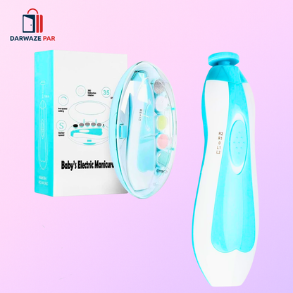 Baby Electric Nail Clipper – Safe & Silent Trimmer for Newborns and Toddlers