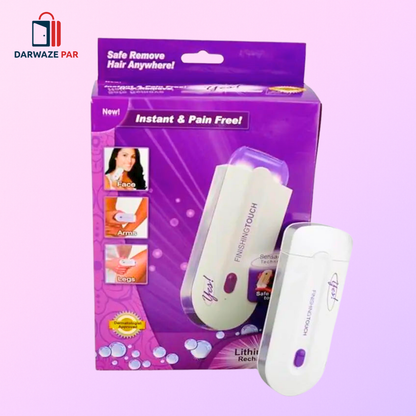 Finishing Touch Hair Remover – Painless Facial & Body Hair Removal for Smooth, Silky Skin