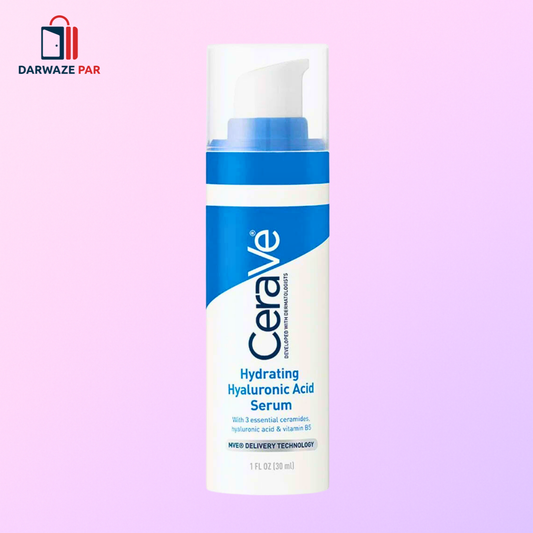 CeraVe Hydrating Hyaluronic Acid Serum – Daily Face Serum for Intense Hydration & Smooth, Healthy Skin