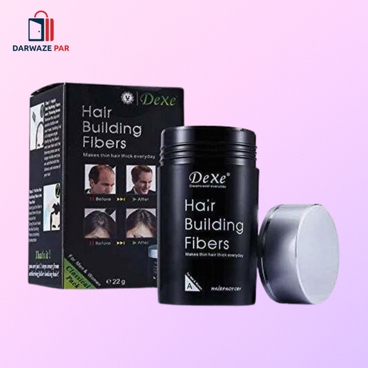 Hair Building Fiber – Instant Hair Thickener for Thinning Hair, Fuller Volume & Natural Look