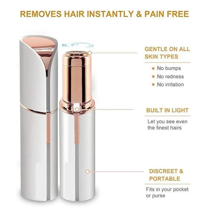 Flawless Hair Remover – Painless, Rechargeable & Gentle on Skin | مزيل الشعر فلوليس – بدون ألم، قابل لإعادة الشحن ولطيف على البشرة