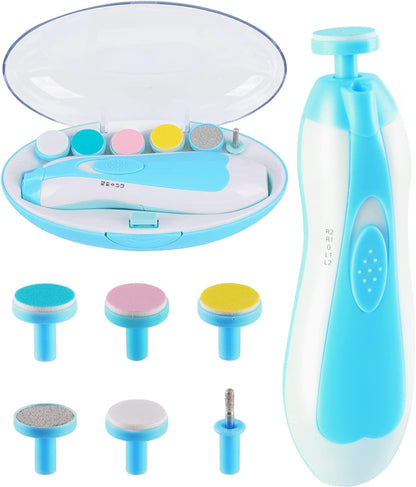 Baby Electric Nail Clipper – Safe & Silent Trimmer for Newborns and Toddlers