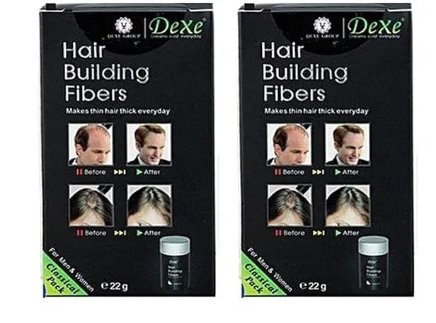Hair Building Fiber – Instant Hair Thickener for Thinning Hair, Fuller Volume & Natural Look