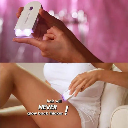 Finishing Touch Hair Remover – Painless Facial & Body Hair Removal for Smooth, Silky Skin