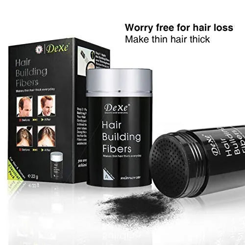 Hair Building Fiber – Instant Hair Thickener for Thinning Hair, Fuller Volume & Natural Look