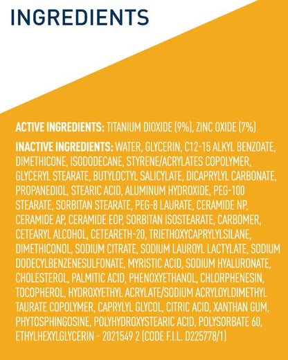 Hydrating Mineral Sunscreen SPF 50 Face Lotion – Broad Spectrum UV Protection & Moisturizing Daily Sun Care